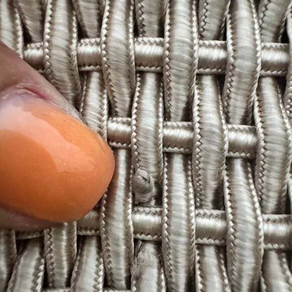 Jay Herbert by Sharif Woven Leather Crossbody Bag with Tassel – Beige/Ivory - Picture 15 of 15